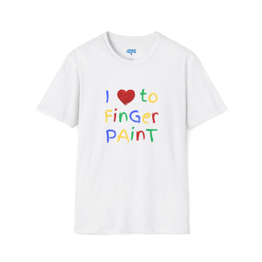 I Love to Finger Paint T-Shirt