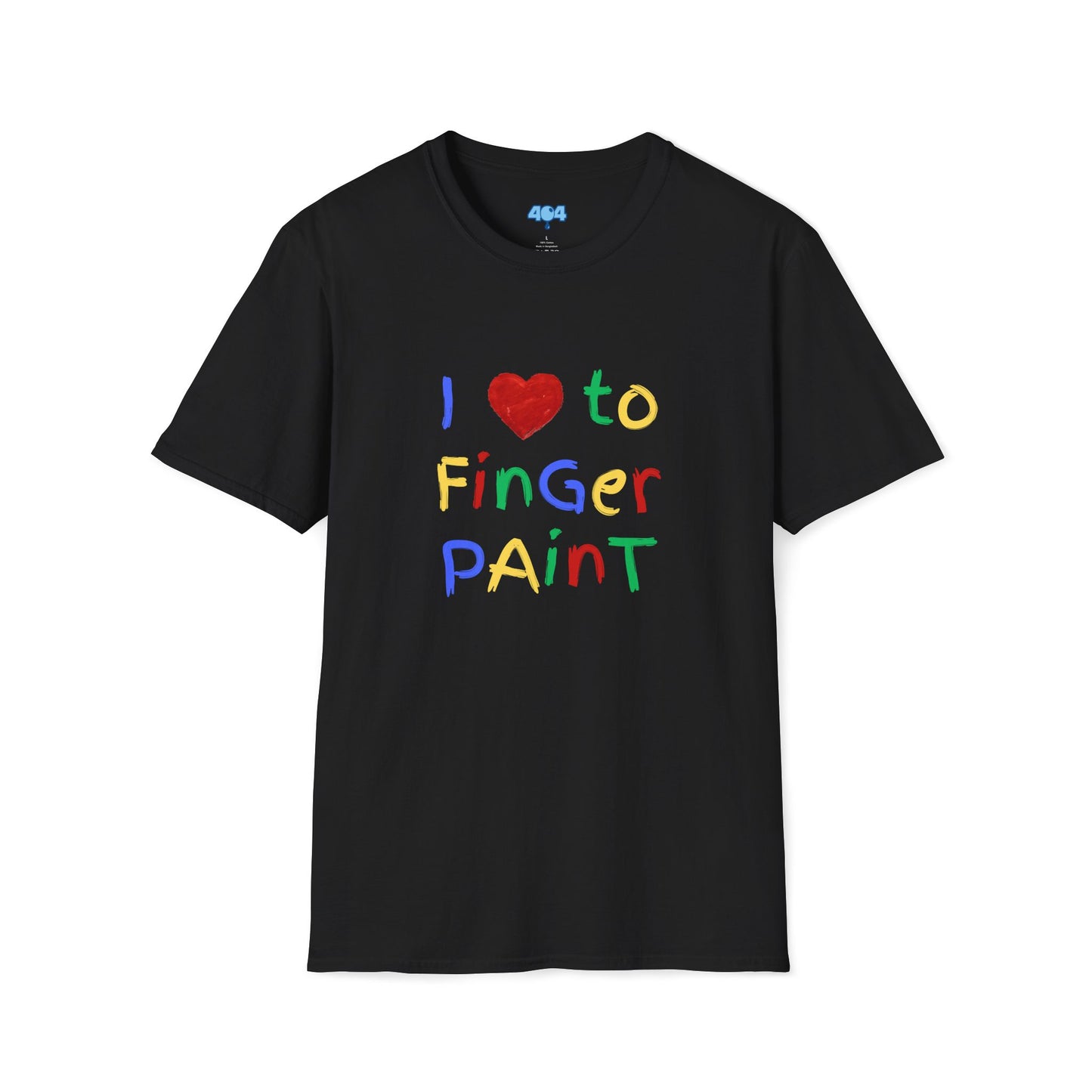 I Love to Finger Paint T-Shirt
